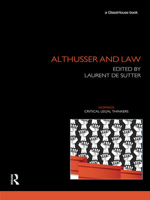 cover image of Althusser and Law